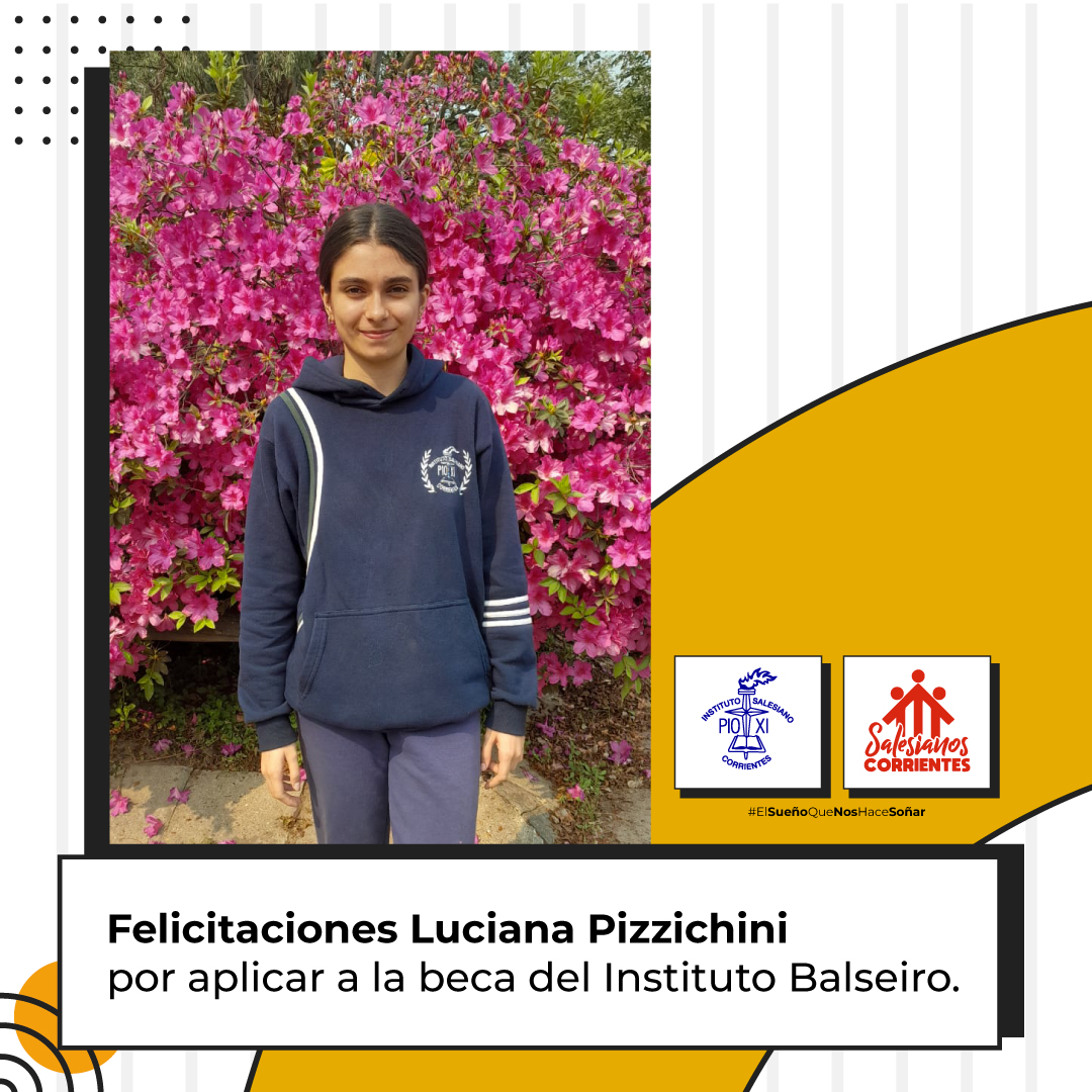 Felicitaciones Luciana Pizzichini