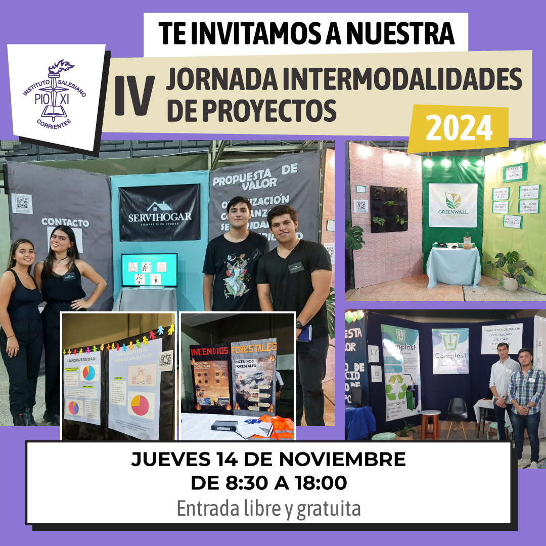 4ta Jornada Intermodalidades de Proyectos