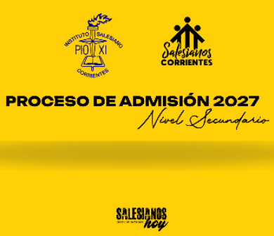 PROCESO DE ADMISIÓN 2027